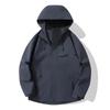 Unisex Lightweight Outdoor Windproof Waterproof Jacket Gore-Tex Fabric Breathable Hiking Raincoat With Hood