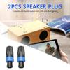 2/10x 4 Pole Audio Speaker Plugs Twist Lock Connectors Music Listening Supplies for Neutrik Speakon NL4FCGood Product