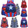 3d Spiderman Batman Captain America Childrens School Bag Backpack For Boys Kids