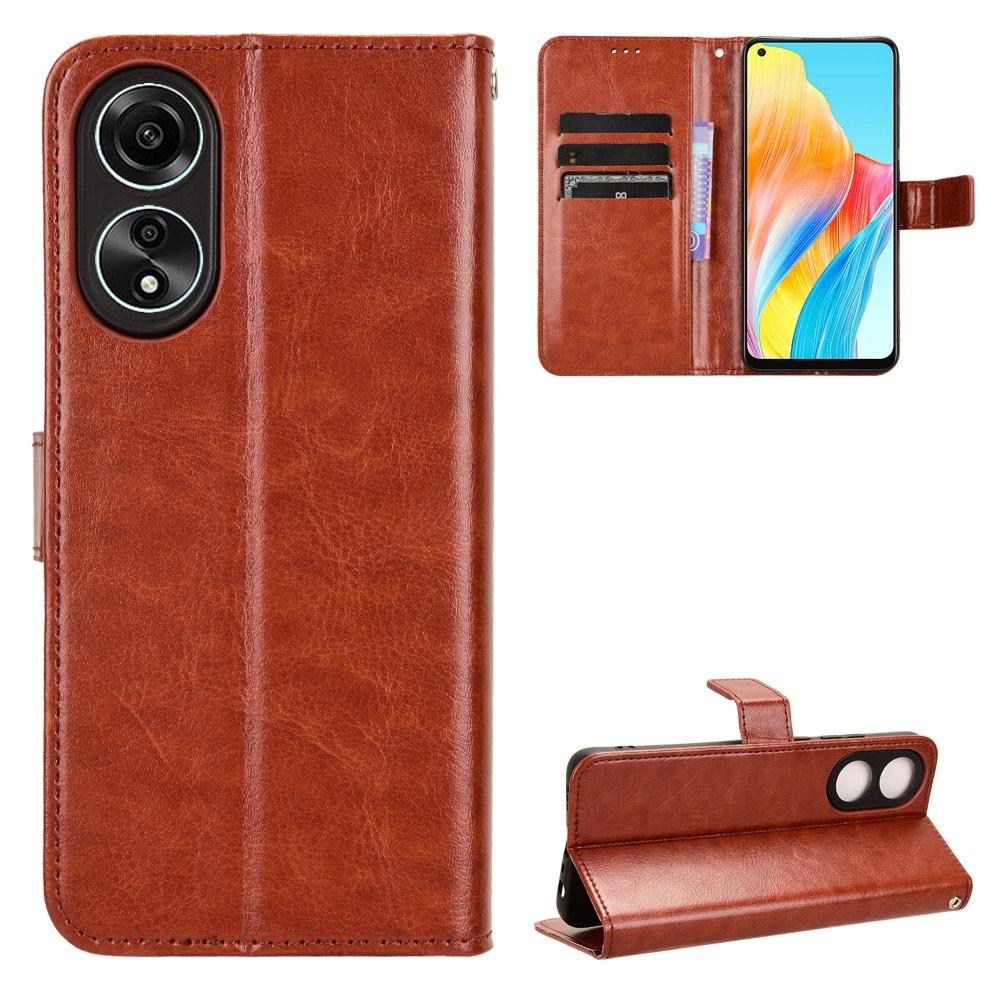 Für OPPO A38 4G Gehäuse PU Leder Brieftasche OPPO A38 4G OPPOA38 Fall Ständer Halter Flip-Cover