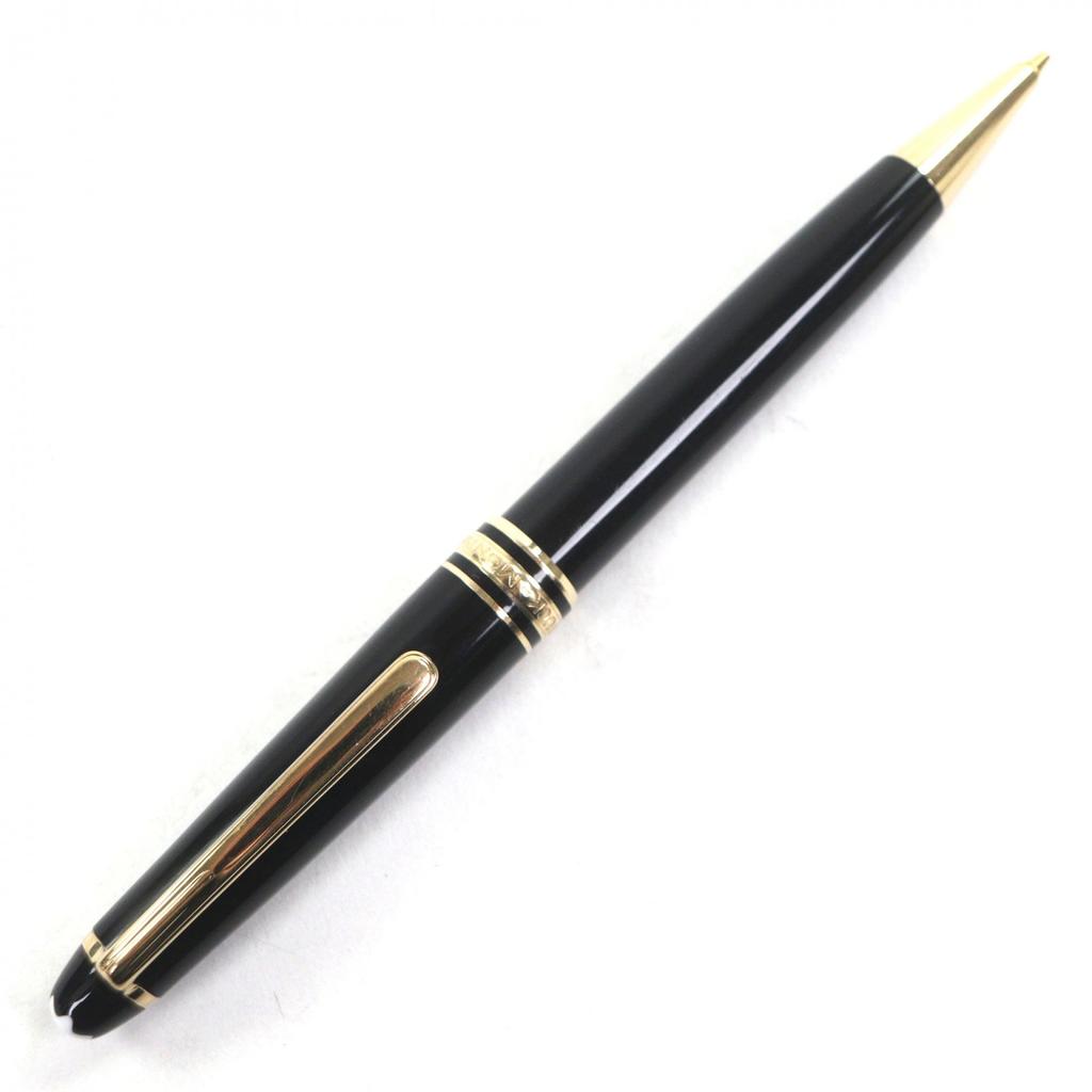 Very Good MONTBLANC Mechanical Pencil Meisterstück Classic Black Mens Used