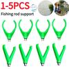 Fishing Rod Holder Head Carp Fishing Rod Rest Head Gripper Grips Holder Fish Pole Bracket Support Stand Fishing Tackle