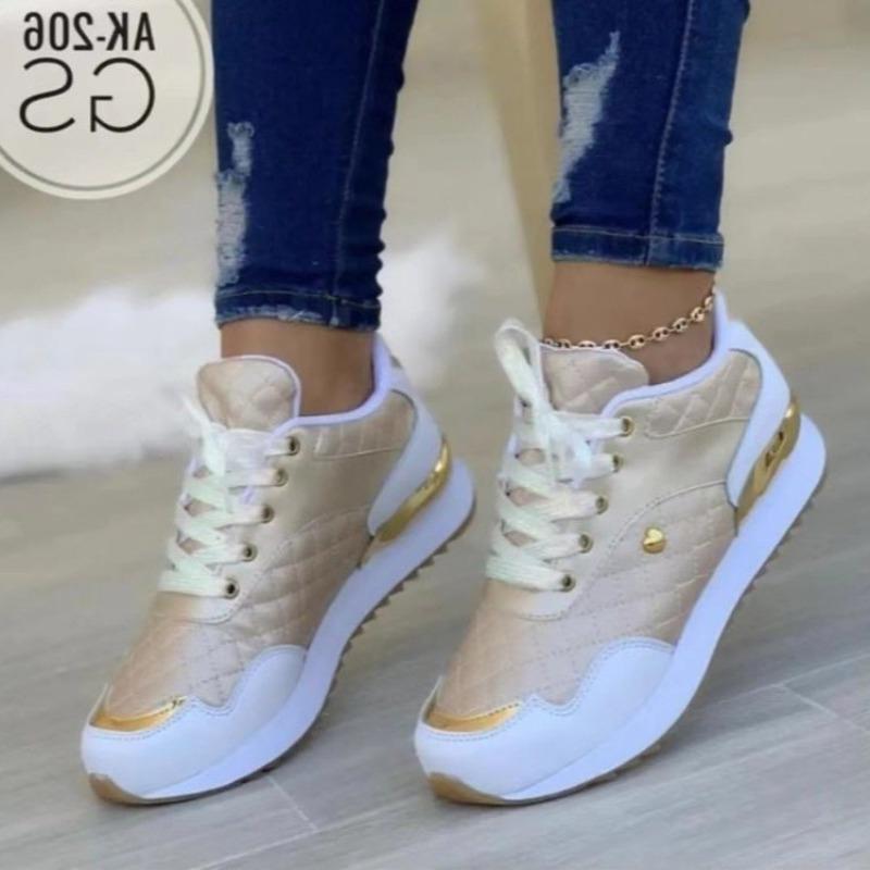 Turnschuhe Frauen Lace Up Flats Damen Outdoor Laufschuhe Wanderschuhe Bequeme Atmungsaktive Weibliche Schuhe Große größe zapatos mujer