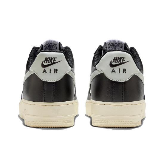 Nike Scarpe da uomo Air Force 1 '07 'Nero Bianco Latte di Cocco' FQ6848-101