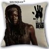 Wjy424-10 Custom Pillowcase The Walking Dead Cotton Linen One Side Home Mondern Classical Pillow Covers 45X45Cm
