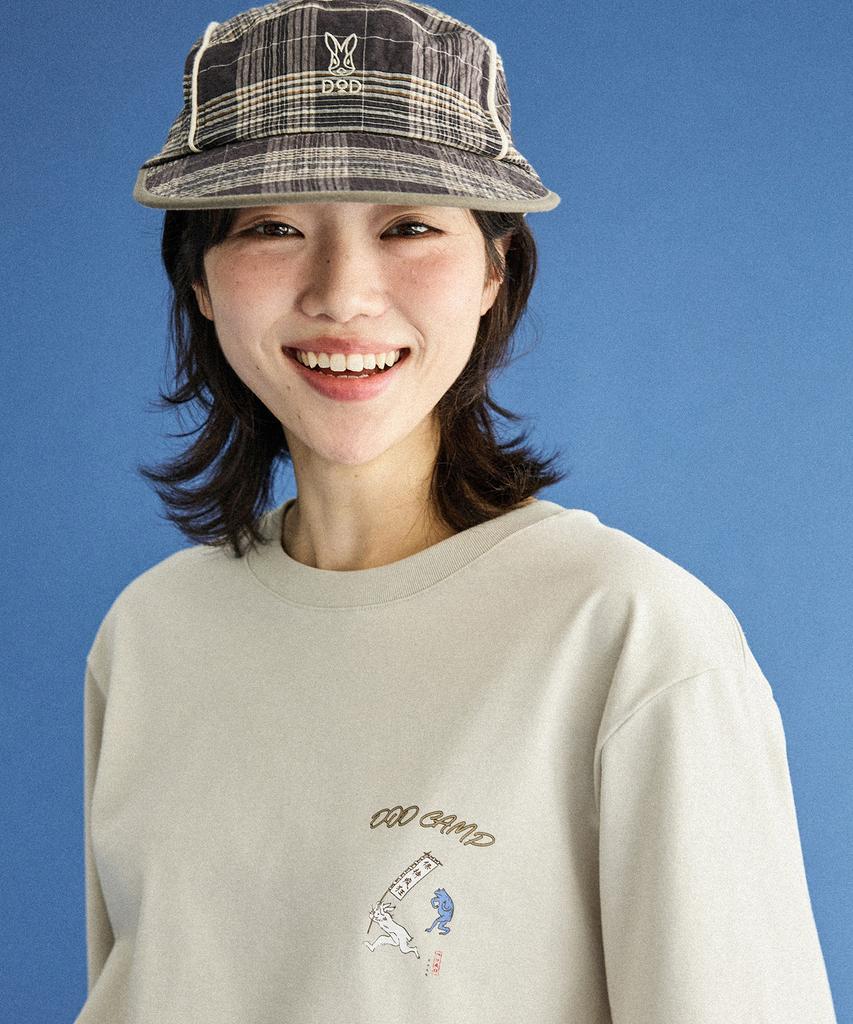DOD Torakwon Kamaboko Short Sleeve T-Shirt (Beige)