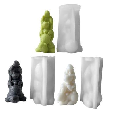 Home Candle Crafting Essential Creative Silicone Animal Candle Mold Bundle For Artisanal Home Accent