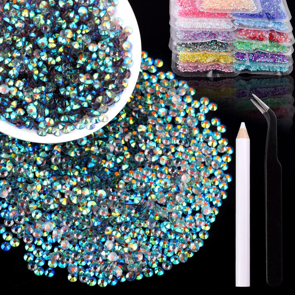 2Mm3Mm4Mm Flat Bottom Resin Drill Diy Handmade Mobile Phone Case Beauty Sticker Drill