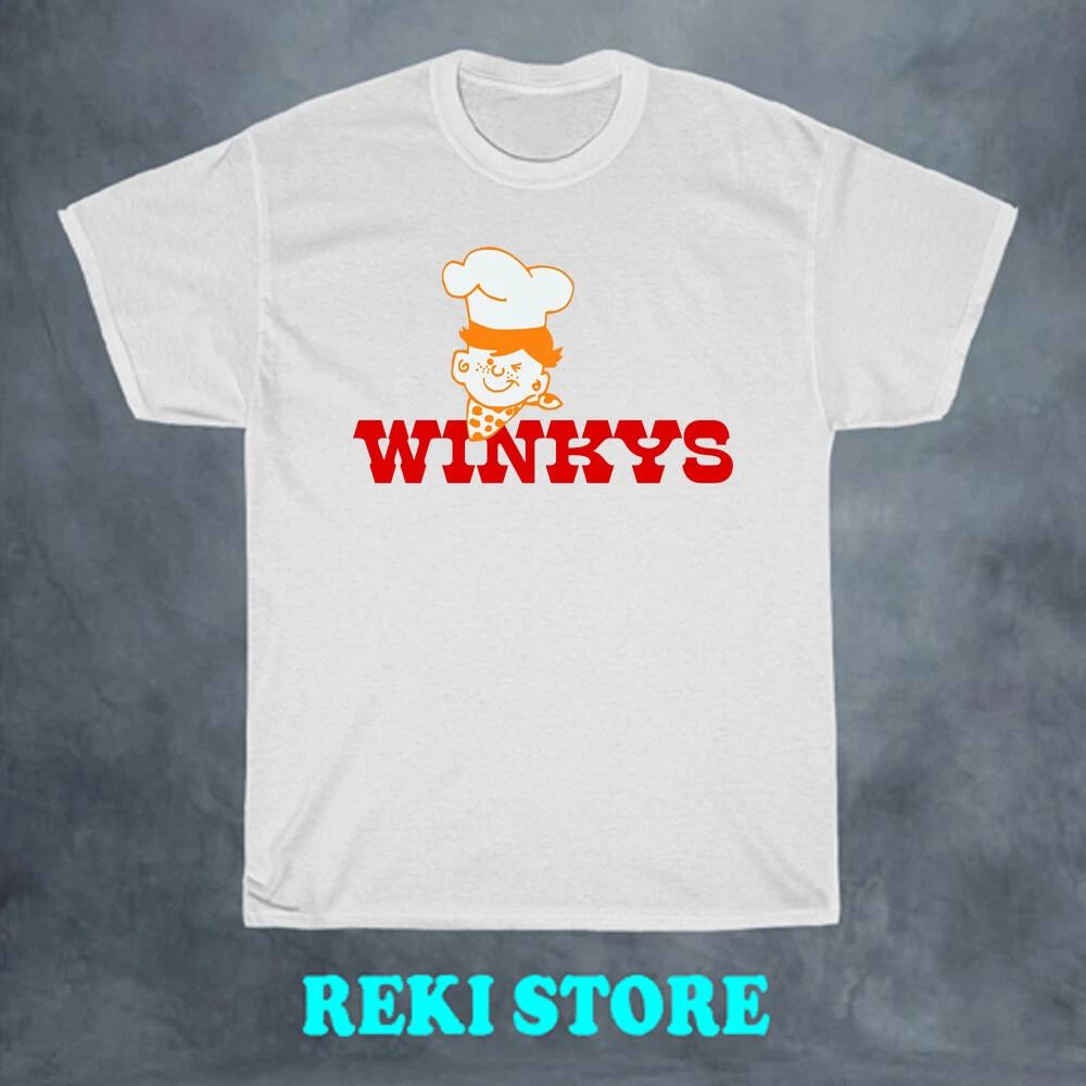 WINKY S HAMBURGERS Restaurant Men s White Size S-5XL 4XL