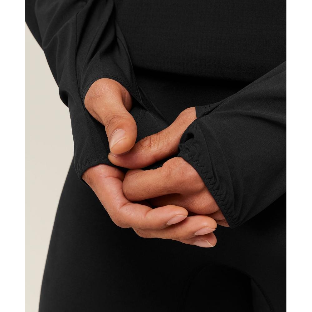 Gymshark Running Elite 1 4 Zip Black A2b2s Bb2j