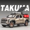 1/24 Toyota Tacoma Off Road SUV Alloy Diecast Model Car Sound and Light Pull Back Children Toy Car Birthday Gifts for Boy Kids