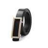 Women's Genuine Leather Belt with Smooth Buckle, Pure Cowhide, Korean Fashion, Versatile Casual Style.