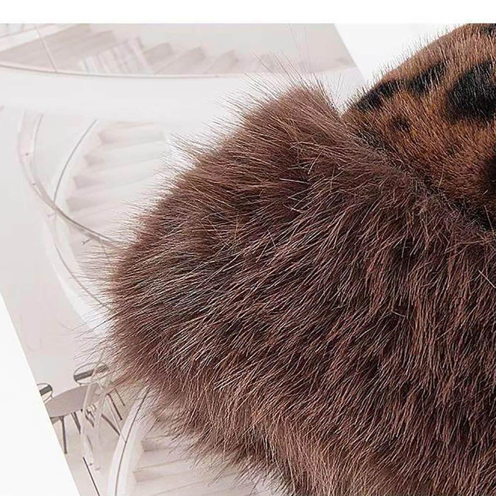 Cold Fluffy Fur Bucket Hat Warm Winter Hat New Panama Cap  Women