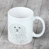 Havanese, Havanese Cuban Bichon, Bichón Havanés - Cup with a Dog, Personalized Cup with a Print, a Classic Gift for Everyone from the Art-Dog Brand