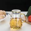 500/700/900ml Clear Glass Oil Bottle with Scale and Handle  Heat-resistant Soy Vinegar Sauce Environmental Protection Container