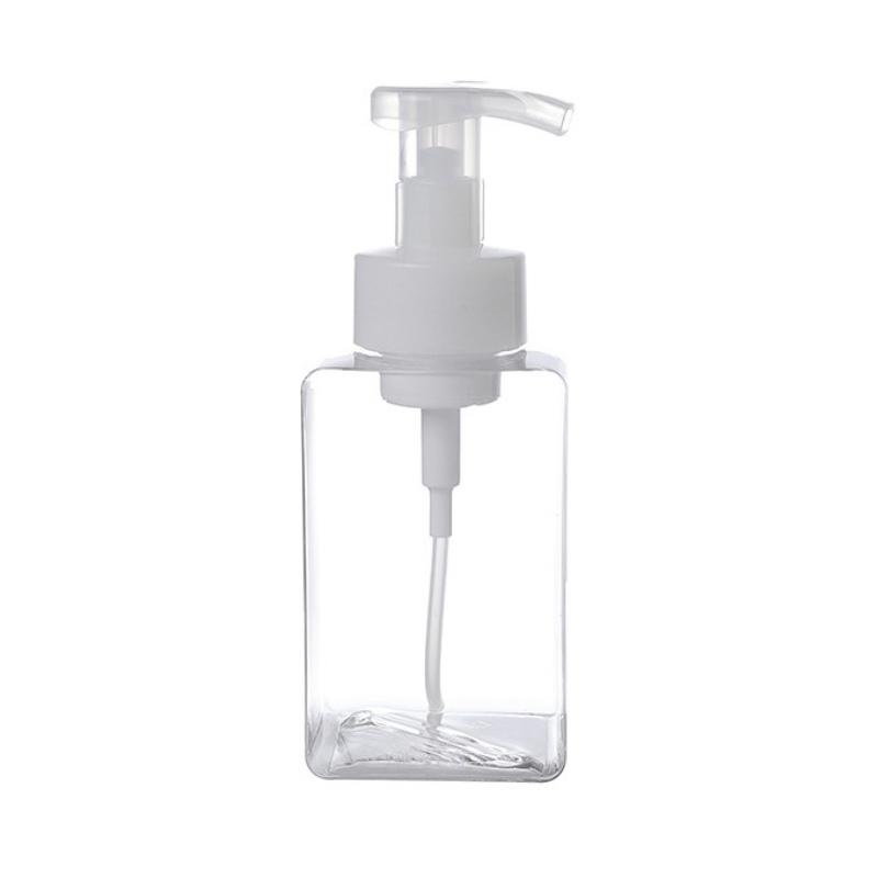 Foaming Soap Dispenser 250/400ml Refillable Pump Bottle Plastic for Liquid Soap Shampoo Body Wash Portable for Bathroom Travel