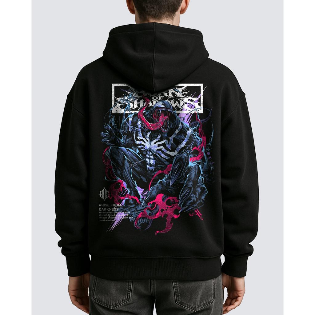 Spiderman Oversized Hoodie Oversized Women Men Hoodie Autumn Winter Tracksuit Clothes Casual Loose Y2k Sweatshirt Vintage Female Male Clothing