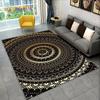 Bohemia Mandala Geometric Area Rug,Carpet Rug for Home Living Room Bedroom Sofa Doormat Kitchen Decor,Kid Non-slip Floor Mats