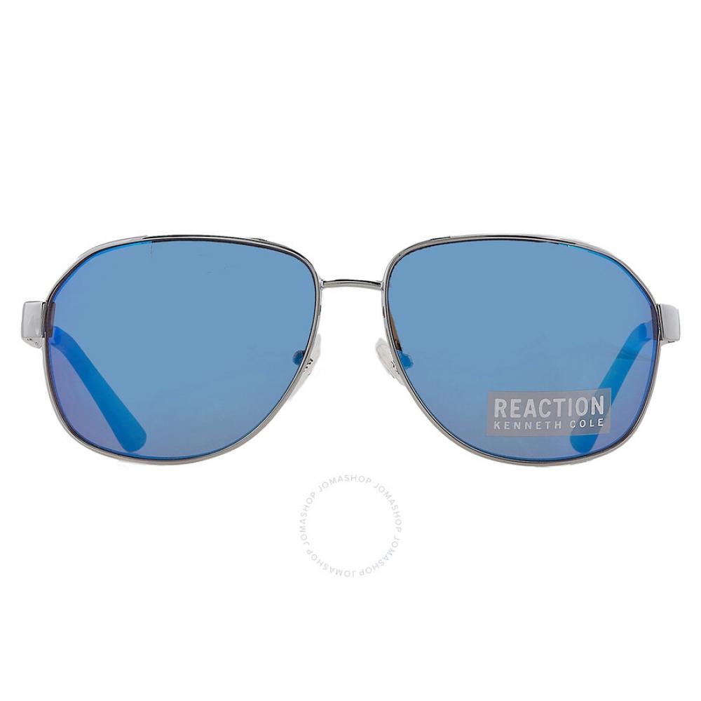 

Kenneth Cole Reaction Синие зеркальные мужские солнцезащитные очки RN2809 10X60