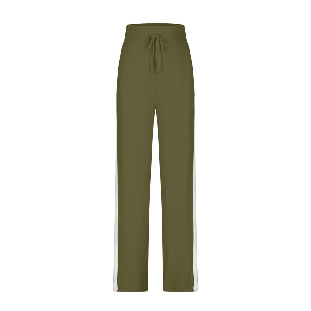 Women's Winter Sweatpants Solid Color Casual Pants Women's Fleece Sweatpants Wide Leg Straight Pants