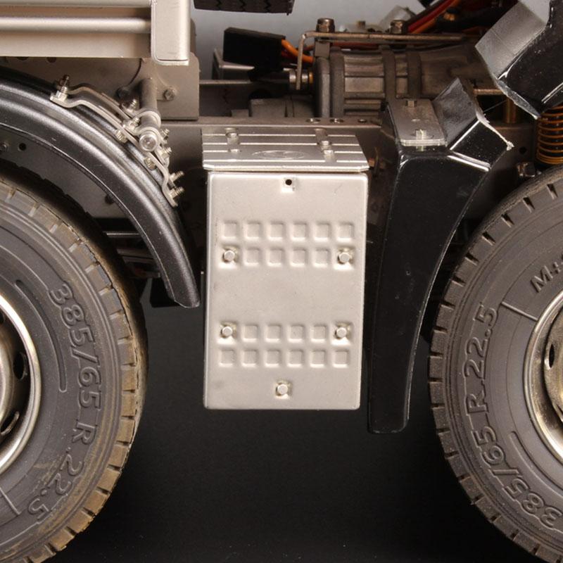 1pcs Metal Simulation Exhaust Box Upgrade Accessories for 1/14 Tamiya RC Truck VOLVO FH16 56360