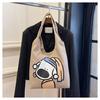Office workers portable tote bag canvas tote bag cute messenger bag handbag handbag Bao Ma going out handbag