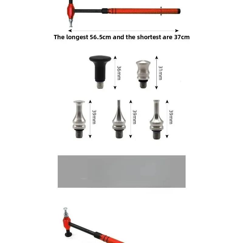 1 Set für Hagelschadenentfernung an Auto und Kühlschranktür Autoersatzteile Karosserie-Reparaturwerkzeuge mit Aluminium-Gleithammer