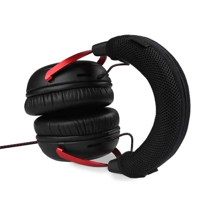 Weiches Nylon-Mesh Ersatz-Stirnband Kissenpolster Bezug Schutz für Cloud III Headset Kopfhörer