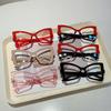 Oversize Vintage Glasses Frames Women Fashion Brand Design Butterfly Shape Eyeglasses Trendy New Non-prescription Eyewear