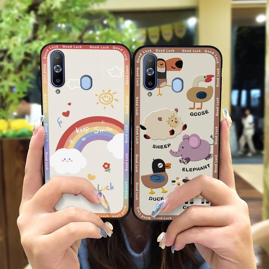 Anti-knock TPU Phone Case For Samsung Galaxy A8S/SM-G8870 Cartoon Silicone Dirt-resistant Fashion Design Cute Shockproof
