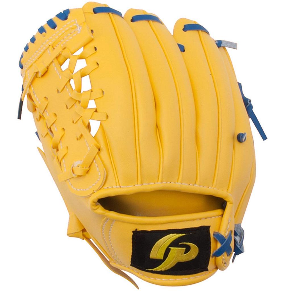 GP Magic Catch Baseball Glove for Juniors and Tennis Ball 37043Y Kids, 8-inch, Yellow, Included, Left-Handed Throw,