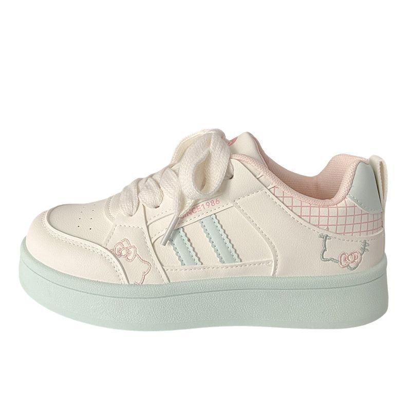 Rosa Plateau Damen Ins atmungsaktiv neu schick Nischendesign lässig Studenten Sportschuhe