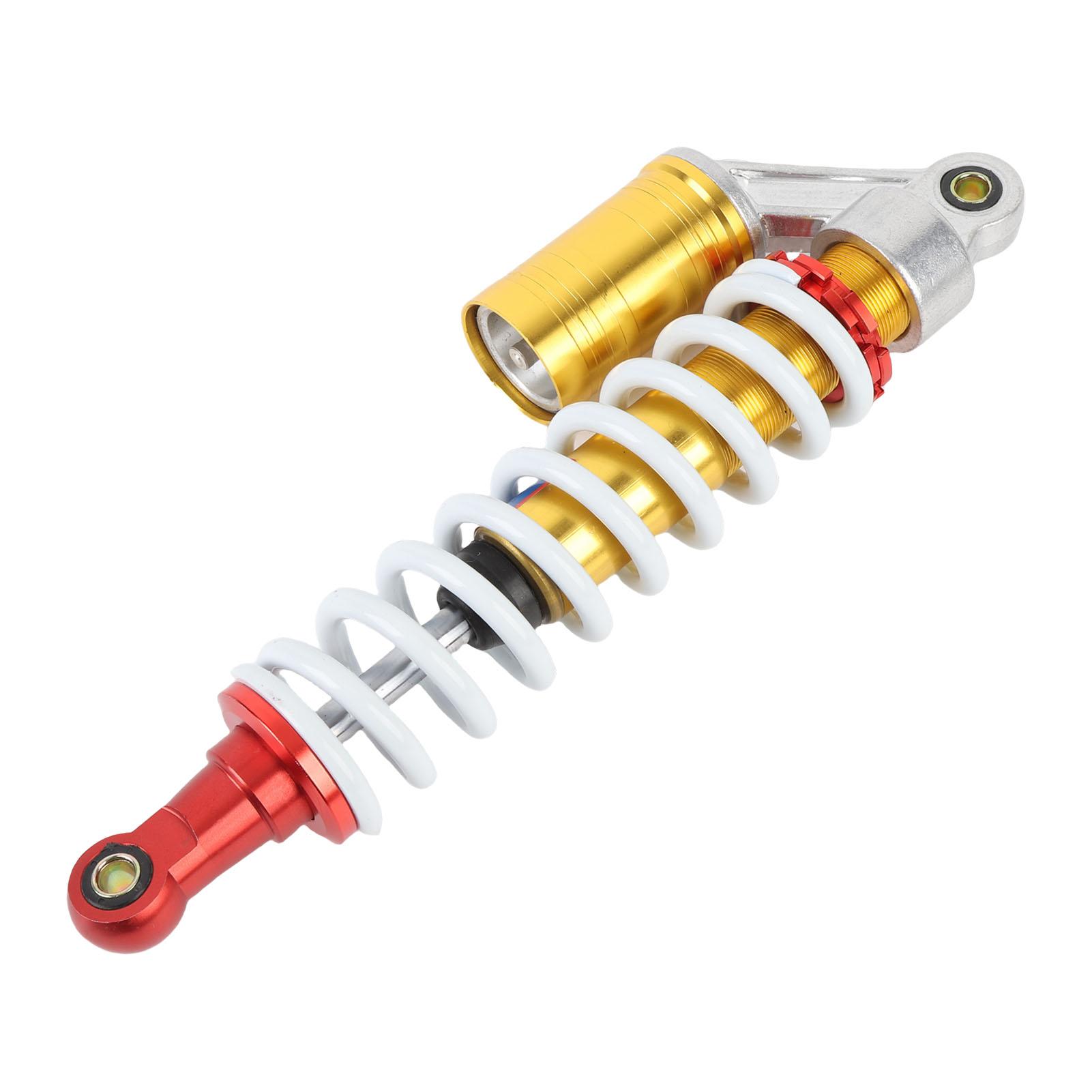 

Регулируемый пружинный амортизатор 350 мм 13,78 дюйма Стильный внешний вид Амортизатор с регулировкой для квадроцикла, мотоцикла для бездорожья, картинга, скутера