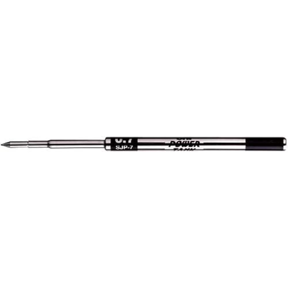 Mitsubishi Pencil Ballpoint Pen Refills SJP-7 Black, Pack of 10