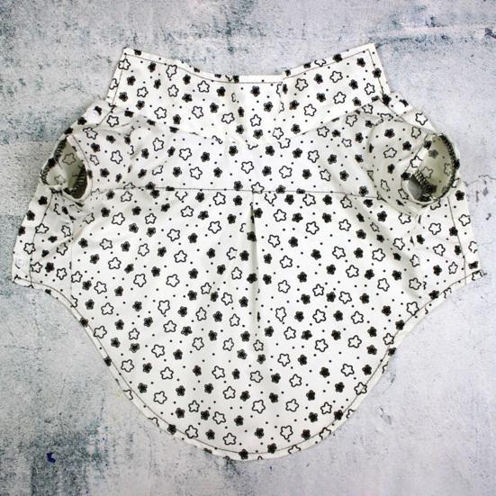 Pet Clothes Unique Pattern Wear-Resistant Polyester Puppy Summer Sweatshirt Pet Outfits for Daily