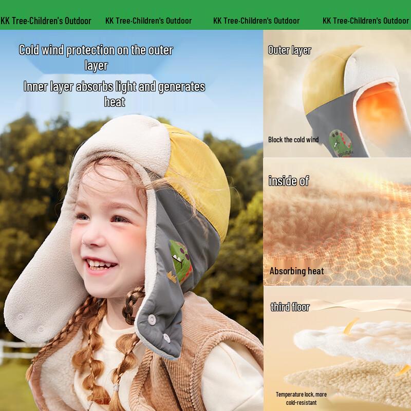 Kocotree Children's Warm Windproof Ear-Flap Winter Hat