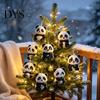 Collectible Panda Box Set Advent Calendars 2026, 2D Acrylic Cute Hanging Ornaments for Animal Xmas Tree, 24 Days Christmas Countdown Calendar,