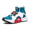 MARVEL X Anta Extensions Cushioning Wear-Resistant Rebound Mid-Top Running Shoes Men's Blue White Sneakers