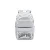 Li Ning Badfive Basketball Series Sports Casual Zipper Adjustable Shoulder Strap Backpack Unisex Backpack River-Stone-Grey ABST349-1