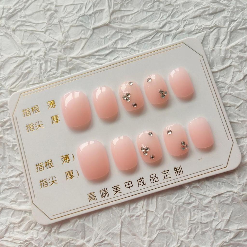 A440-Jelly Glitter Nail Art: Sweet and Cute Wearable Nail Stickers