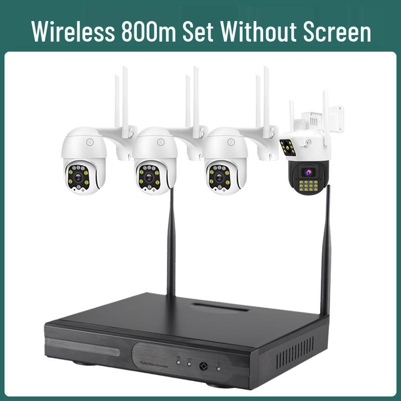 Wireless HD All-in-One Camera System for Home & Outdoor - No Wiring Needed
