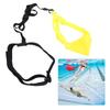 Schwimm-Fallschirm Professionell Sicher Tragbar Schwimm-Widerstandstrainings-Gürtel-Set für Kinder Erwachsene 20 cm / 7,9 Zoll Gelb