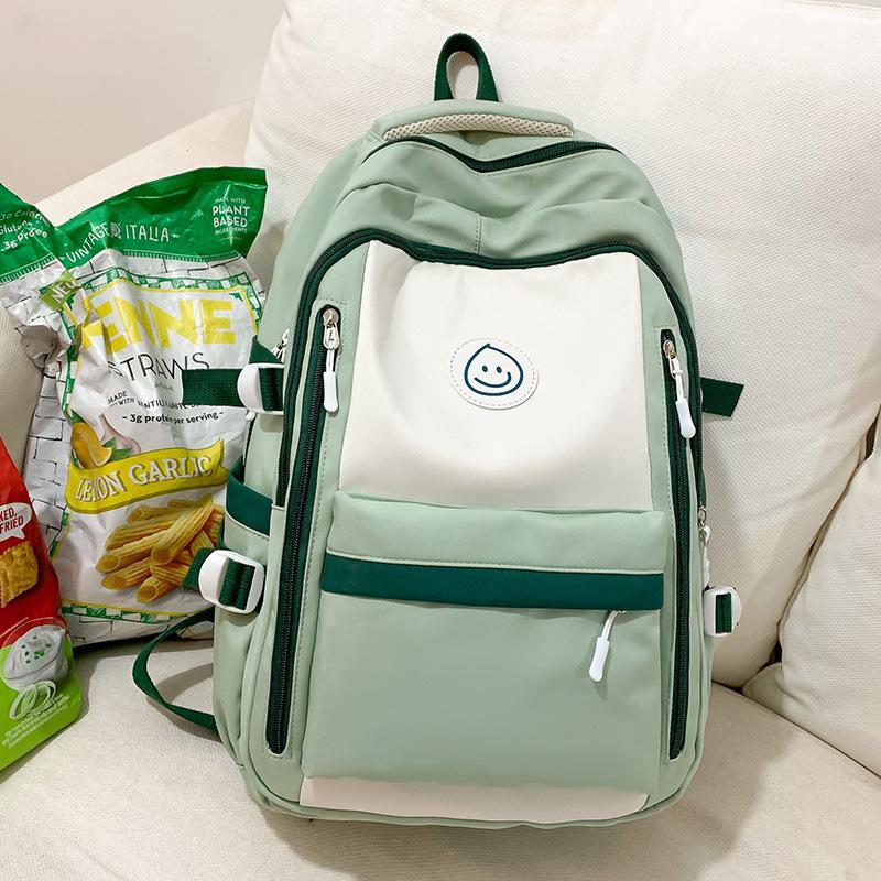 Girls College Student Water Drop Middle School Student Backpack Junior High School Student Backpack