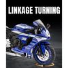 1/9 Scale Yamaha YZF R1M Racing Motorcycle Diecast Model Car Alloy Metal Outdoor Collection Display Classic Ornaments Boyfriend Gifts
