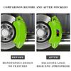 MUSE5 6Pcs Brake Caliper Decals Waterproof Heatproof Vinyl Decals Accessories For BMW E90 G80 M3 G30 M5 F82 F83 F20 F21 G42 F95 F96 G0