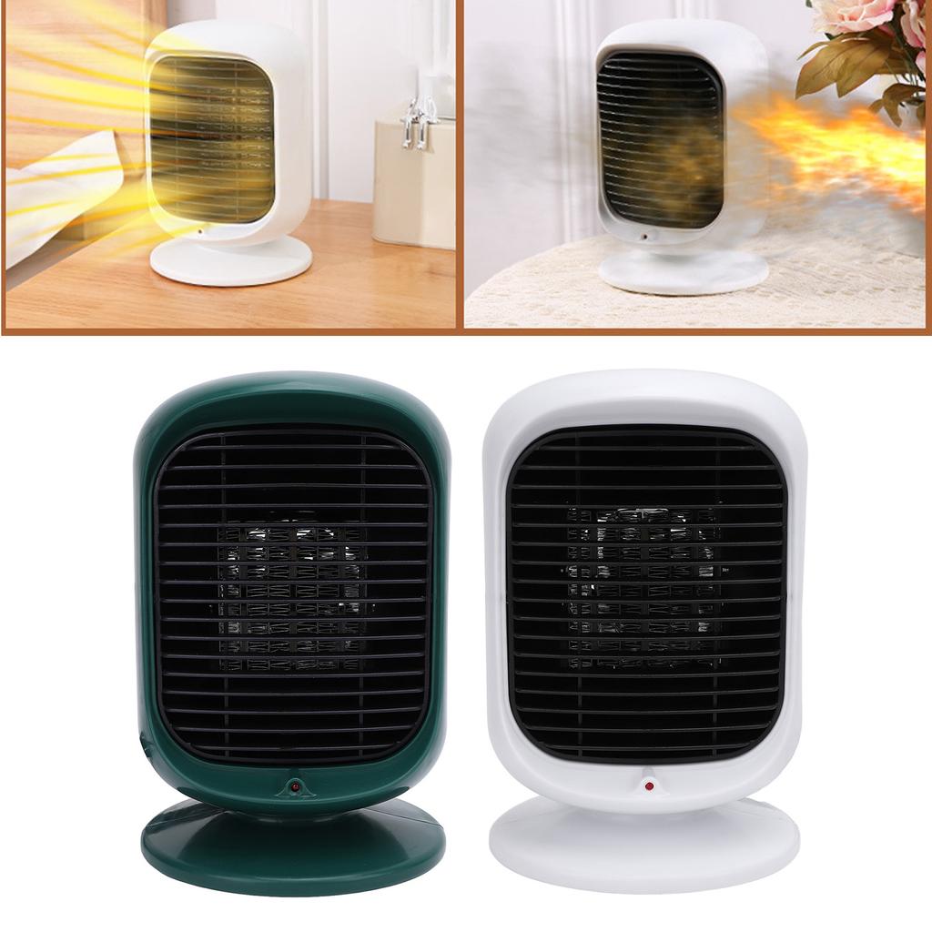Space Heater 600W Energy Efficient Desk Heater for Indoor Use Fast Heating Electric Desktop Heater f