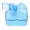Dental Cotton Roll Box Blue Safe Sturdy Streamlined Design Cardioid Cotton Roll Dispenser 