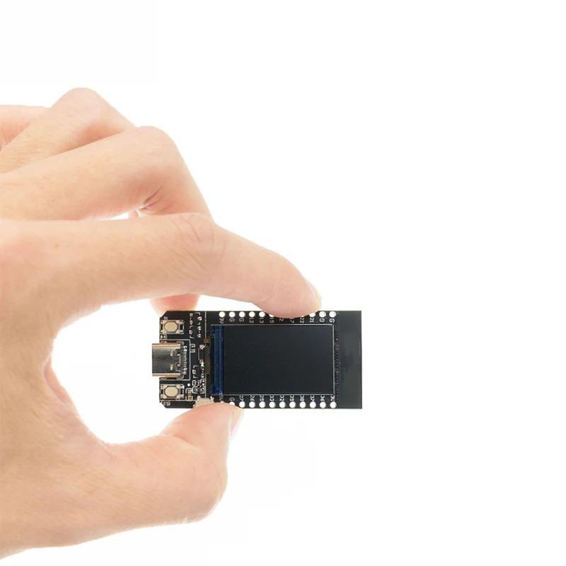T-Display ESP32-D0WD CH9102 Chip 16MB WiFi And Bluetooth-Compatible Module Development Board 1.14 Inch LCD Control