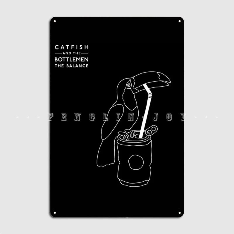 Catfish Lele And The Bottlemen Poster Metal Plaque Classic Club Plaques Party Tin Sign Posters 20x30cm