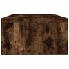 Monitor Stand Smoked Oak 42 X 24 X 13 Cm Engineered Wood